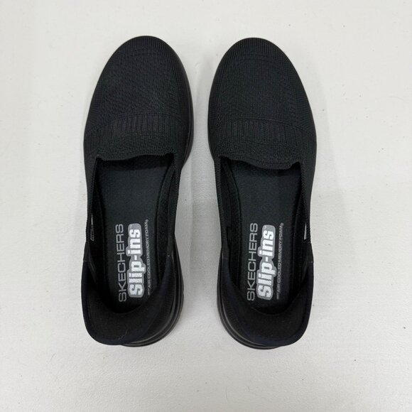 Skechers Slip Ins On the GO Flex Camellia Black Flats Shoes 138181 Womens sz 7.5 - Picture 4 of 8